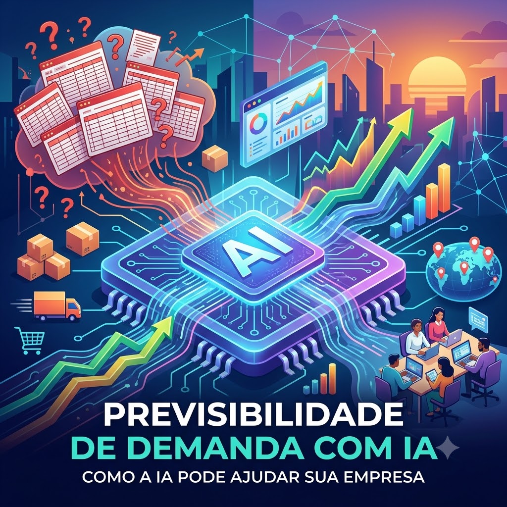 Previsibilidade de Demanda: Como a Inteligência Artificial Transforma a Gestão do Seu Negócio